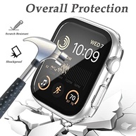 Capa Protetora Premium para Apple Watch Series 9/8/7 (41mm/45mm) com Vidro Temperado Fosco - Proteção Total e Estilo Elegante - imagem 3