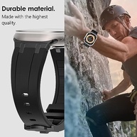 Pulseira masculina de titânio Wingle para Apple Watch Ultra 3/2/1 de 49 mm, séries 11 10, 46 mm, 45 mm, 44 mm e 42 mm, SE 3/2/1 séries 9, 8, 7, 6, 5, 4, 3, 2, 1, resistente e leve de titânio - imagem 5