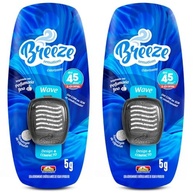 KIT 2 Cheirinhos Pro Auto Breeze Sensations Wave: Aroma Fresco e Duradouro no Seu Carro - imagem 2