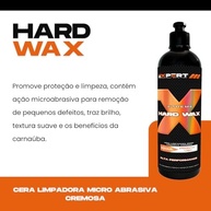 Expert Cera Micro Abrasiva Creme Hard Wax 500mL: Brilho Intenso e Proteção Duradoura - imagem 4