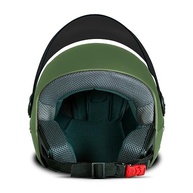 Capacete Aberto Mixs Way Prata TAM 60 com Viseira Fumê - Segurança e Estilo - imagem 4