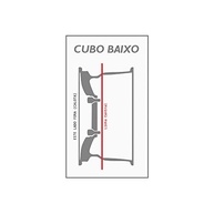 Jogo 4 Calotas Uno Way Aro 13 Grid Prata - Design Moderno e Proteção - imagem 3