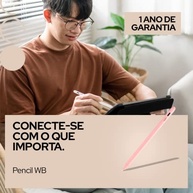 Caneta Pencil WB Para Apple iPad com Palm Rejection e Ponta de Alta Precisão 1.0mm (Rosa) - imagem 2