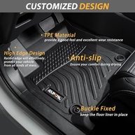 Tapetes Automotivos Premium para VW Taos 2022-2025: Proteção Total e Estilo All-Weather - imagem 4