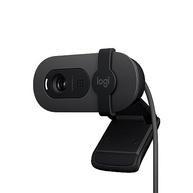 Webcam Full HD Logitech Brio 100 com Microfone Integrado, Proteção de Privacidade, Correção Automática de Luz e Conexão USB-A - Grafite - imagem 1