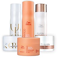 Wella Kit Shampoo + Máscara Fusion, Enrich e Oil Reflec - imagem 1