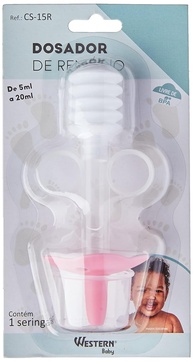Dosador de Remédio Western CS-15R 20ml – Praticidade e Segurança na Medida Certa - imagem 1