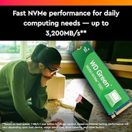 SSD M.2 2280 Western Digital Green SN350 1TB NVME - WDS100T3G0C - imagem 4