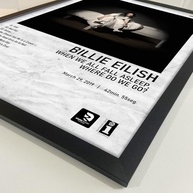 Quadro Álbum Spotify When We All Fall Asleep, Where Do We Go? - Billie Eilish | 40x60cm | Moldura Ecológica - imagem 4