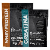 Whey + Creatina: Kit Ganho de Massa Soldiers - imagem 1