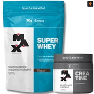Whey + Creatina Max Titanium: Ganhe Massa e Força! - imagem 1