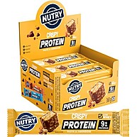 Nutry Crispy Pasta Amendoim: 12x 30g c/ Whey e 9g Proteína - imagem 2