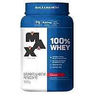 Whey Protein 900g Max Titanium: Músculos e Saúde! - imagem 1