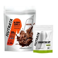 Whey Protein + Creatina: Kit Nutrata para Ganhar Massa! - imagem 1