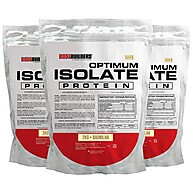 Whey Protein Isolado Optimum: Kit 3x2kg para Ganho Muscular - imagem 1