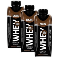 Whey Protein Shake Dux Chocolate: Kit com 3! - imagem 1