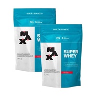 Kit 2x Super Whey Protein Morango 900g Max Titanium - imagem 2