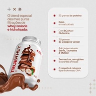 Kit 2X: Proteína True Whey Chocolate com Avelã True Source 837g - imagem 4