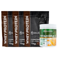 Whey + Vitamina C: Kit Completo Soldiers Nutrition - imagem 1