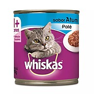 Whiskas Patê Atum 290g: Sabor Irresistível para Seu Gato - imagem 1