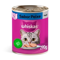 Whiskas Patê Peixe: A Ração Úmida Irresistível para Gatos! - imagem 1