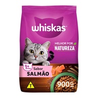 Whiskas Salmão Adulto 900g: Nutrição Natural - imagem 1