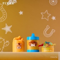 Conjunto de Copos Empilháveis Whiskware Disney Pixar - Lanche Escolar e Viagem com Segurança e Estilo - imagem 2