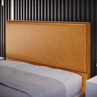 Cabeceira Casal Tachada 140cm: Elegância Whisky - imagem 2