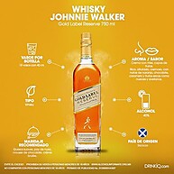 Johnnie Walker Gold Label: Whisky Premium 750ml - imagem 5