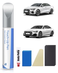 Ibis White (LY9C) Kit de Reparo de Tinta de Retoque para Carros - Compatível com Audi A3/A4/A5/A6/A7/A8/Q5/Q7 - imagem 1
