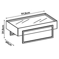 Mesa de Centro Suri: Elegância Off White - imagem 2