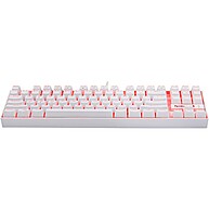 Redragon Kumara Lunar K552: Teclado Gamer TKL White - imagem 2