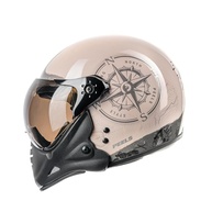 Capacete Peels F-21 North Off White/Preto: Estilo, Segurança e Conforto para Sua Moto - imagem 1