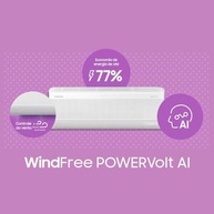 Ar Condicionado Split Samsung PowerVolt AI Inverter 12.000 Btus - Frio Bivolt com Wi-Fi - imagem 5