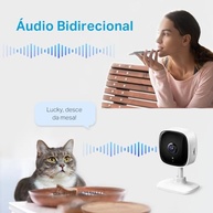 Camera de Segurança Wi-Fi, 1080p Full HD TP-Link Tapo C100, Visão Noturna, Audio de Duas Vias, Trabalha com Alexa, Detecção de Movimento, 512G de armazenagem, Armazenamento na Nuvem - imagem 3