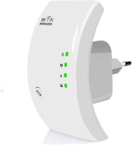 Repetidor De Sinal Wi-fi Amplificador Roteador Expansor De Rede Internet Wireless Wifi. - imagem 1
