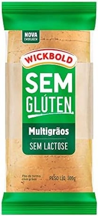 Pão de Forma Multigrãos Sem Lactose Wickbold 300g - imagem 1