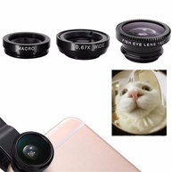 Lentes Celular 3 em 1: Fisheye, Macro e Wide - imagem 4