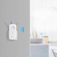 TP-Link RE450 Extensor de Rango de Repetidor WiFi de Banda Dual Universal, 3 Antenas Externas, Puerto Gigabit Ethernet, AC1750, Modo AP Compatible, Blanco - imagem 4
