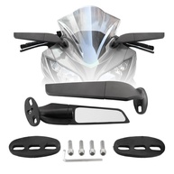 Espelho Retrovisor Stealth Wing para Motos Honda, Kawasaki e Suzuki - Design Ajustável e Campo de Visão Ampliado - imagem 1