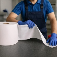 Toalha Wiper 19x23 cm - 500 Unidades Absorvente Multipano Reutilizável Lavável para Limpeza - imagem 3