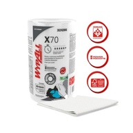 Panos Limpeza Wipers Wypall X70 - 88 Unidades com Tecnologia Hydroknit - imagem 3
