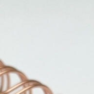 Wire-o Espiral 3/4 Rose Gold 2x1 A4 23 Anéis - Encadernação Profissional - imagem 1