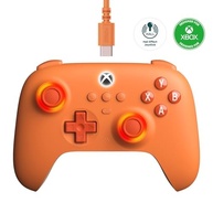 8Bitdo Ultimate C Wired Controller for Xbox com Hall Effect Joysticks e Triggers, RGB Lighting Fire Ring, Compatível com Xbox Series X|S, Xbox One, Windows 10/11 - Oficialmente Licenciado (Laranja) - imagem 2