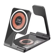 Carregador Wireless 15W: Base Dobrável + Suporte - imagem 3