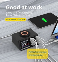 Carregador Rápido 45W: USB-C, PD 3.1 e Wireless - imagem 3
