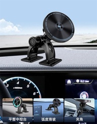 Carregador Magnético Wireless para Carro: Magsafe 15W - imagem 2
