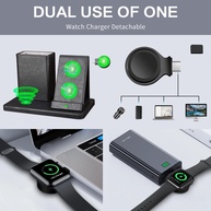 Organizador de Mesa 3 em 1 com Carregador Wireless - imagem 3
