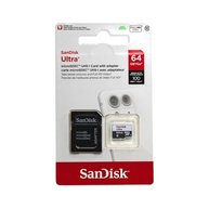 Cartao de Memoria Sandisk Ultra Microsdxc Uhs-I Card With Adapter – 64Gb - imagem 1