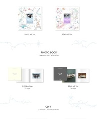 ILLIT Super Real ME 1st Mini Album CD+Poster with Lyrics on Pack+Photobook+Photocard A+Photocard B+Sticker+Paper Magnet+Paper Ornaments+Tracking Sealed (Real ME Version) - imagem 4